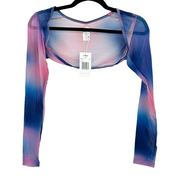 L*SPACE Swim Multi MEOIT23 AUA OLLIE  Mesh TOP Size S/P NWT - Picture 1 of 6